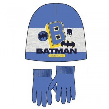 Batman Gotham City gyerek sapka + kesztyű szett 54 cm Batman Gotham City gyerek sapka + kesztyű szett 54 cm