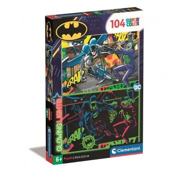 Batman Joker 104 db-os világítós puzzle Clementoni Batman Joker 104 db-os világítós puzzle Clementoni