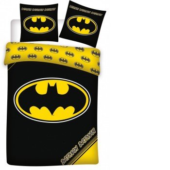 Batman ágyneműhuzat Logo 140×200cm, 70×90 cm Batman ágyneműhuzat Logo 140×200cm, 70×90 cm