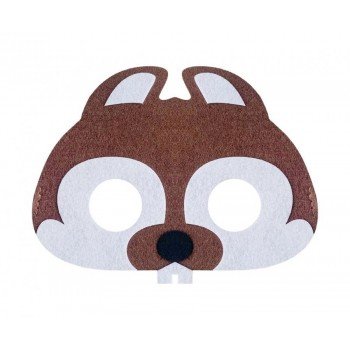 Beaver, Hód filc maszk 17,5 cm Beaver, Hód filc maszk 17,5 cm