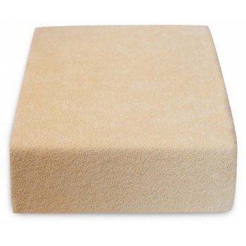 Beige, Bézs frottír ovis gumis lepedő 60*120 cm Beige, Bézs frottír ovis gumis lepedő 60*120 cm