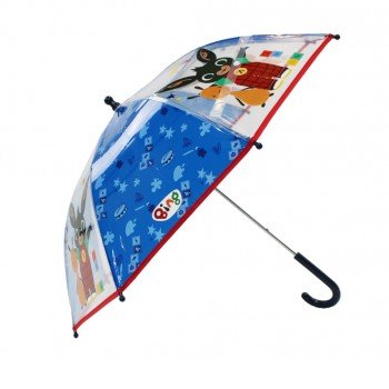 Bing Blue gyerek átlátszó esernyő Ø72 cm Bing Blue gyerek átlátszó esernyő Ø72 cm