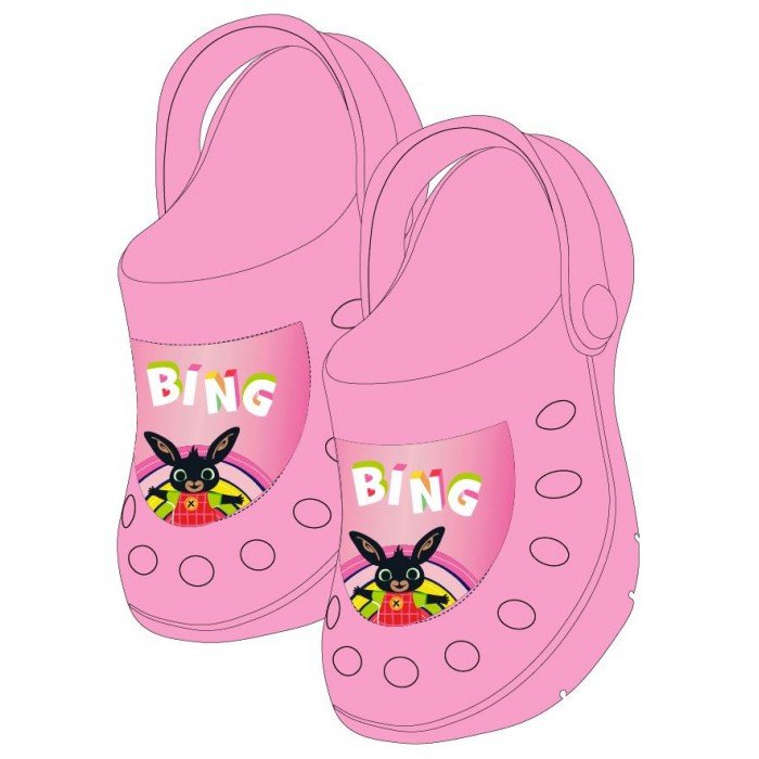 Bing Pink gyerek papucs clog 26/27