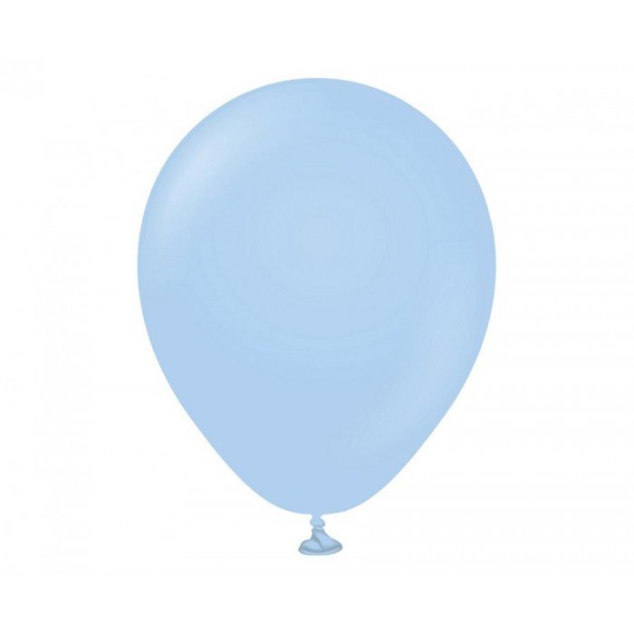 Blue Macaron, Kék léggömb, lufi 20 db-os 5 inch (12,5 cm) Blue Macaron, Kék léggömb, lufi 20 db-os 5 inch (12,5 cm)