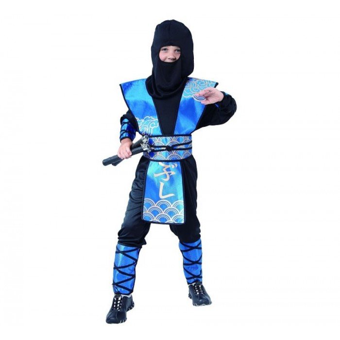 Blue Ninja, Nindzsa jelmez 130/140 cm