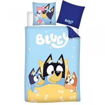 Bluey ágyneműhuzat 140×200cm, 65×65 cm Bluey ágyneműhuzat 140×200cm, 65×65 cm