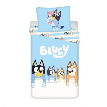Bluey Family ágyneműhuzat 140×200cm, 70x90 cm Bluey Family ágyneműhuzat 140×200cm, 70x90 cm