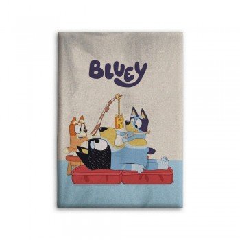 Bluey Fun polár takaró 100x140cm Bluey Fun polár takaró 100x140cm