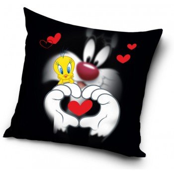 Bolondos dallamok párna, díszpárna 40*40 cm Bolondos dallamok párna, díszpárna 40*40 cm