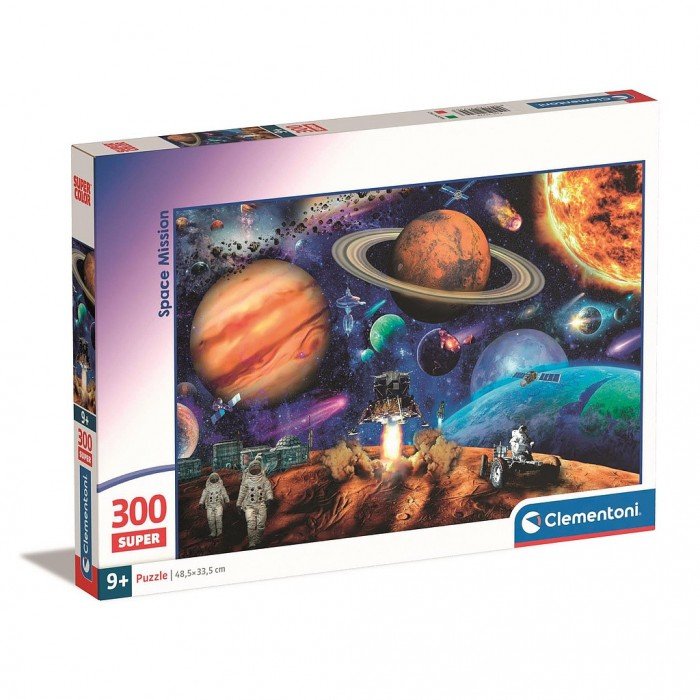 Bolygók Space Mission 300 db-os puzzle Clementoni