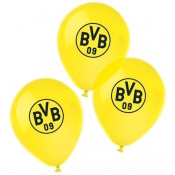 Borussia Dortmund léggömb, lufi 6 db-os 27,5 cm Borussia Dortmund léggömb, lufi 6 db-os 27,5 cm