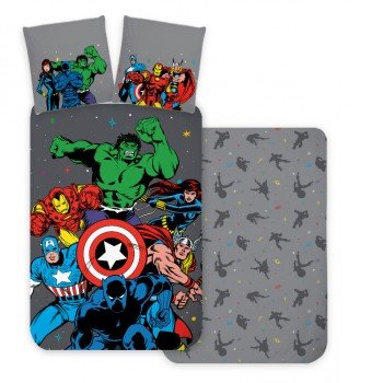 Bosszúállók Classic Comic Style gyerek ágyneműhuzat 100×135 cm, 40×60 cm