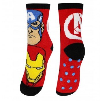 Bosszúállók gyerek vastag csúszásgátlós zokni 31/34