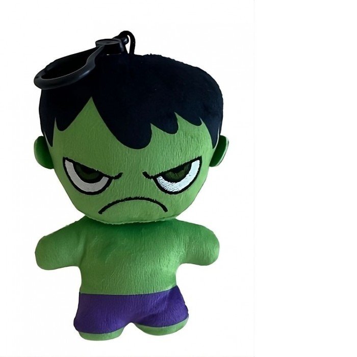 Bosszúállók Hulk 2D plüss figura akasztóval 13 cm