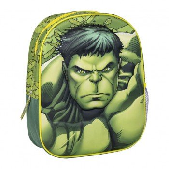 Bosszúállók Hulk 3D hátizsák, táska 31 cm Bosszúállók Hulk 3D hátizsák, táska 31 cm