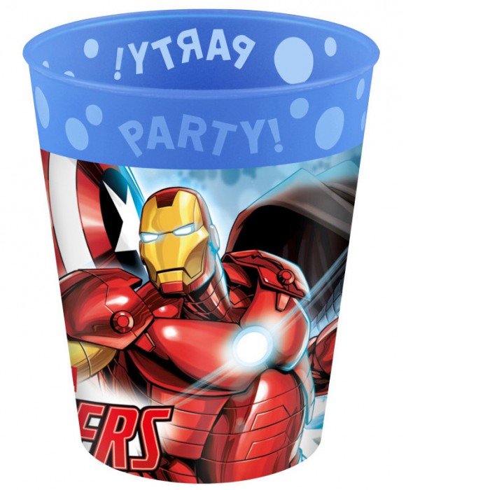 Bosszúállók Infinity Stones micro prémium műanyag pohár szett 4 db-os 250 ml