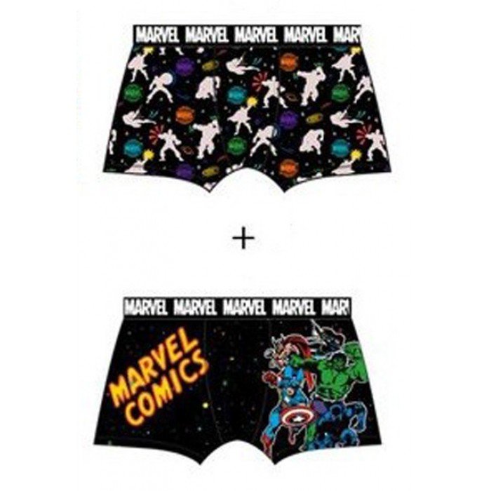 Bosszúállók, Marvel férfi boxeralsó 2 darab/csomag XL