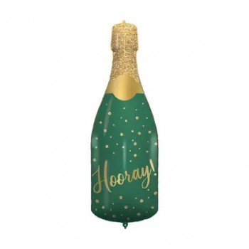 Bottle, Pezsgős üveg fólia lufi 96 cm Bottle, Pezsgős üveg fólia lufi 96 cm