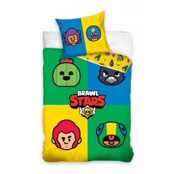 Brawl Stars Brawlers ágyneműhuzat 140×200cm, 70x90 cm Brawl Stars Brawlers ágyneműhuzat 140×200cm, 70x90 cm