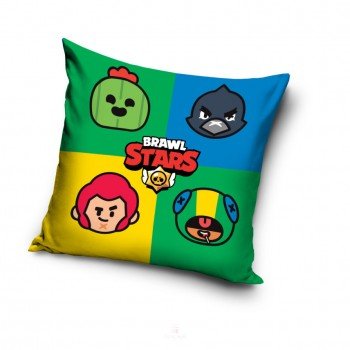 Brawl Stars párna, díszpárna 40x40 cm Brawl Stars párna, díszpárna 40x40 cm