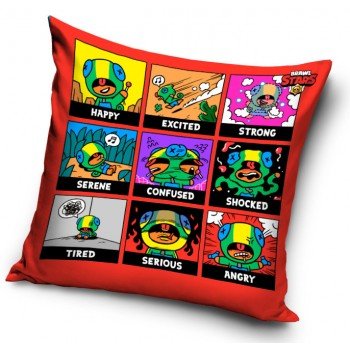 Brawl Stars párnahuzat 40x40 cm Brawl Stars párnahuzat 40x40 cm