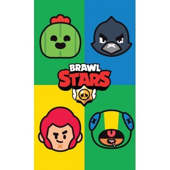 Brawl Stars Team kéztörlő arctörlő, törölköző 30*50cm Brawl Stars Team kéztörlő arctörlő, törölköző 30*50cm