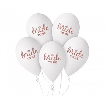Bride To Be léggömb, lufi 5 db-os 13 inch (33cm) Bride To Be léggömb, lufi 5 db-os 13 inch (33cm)