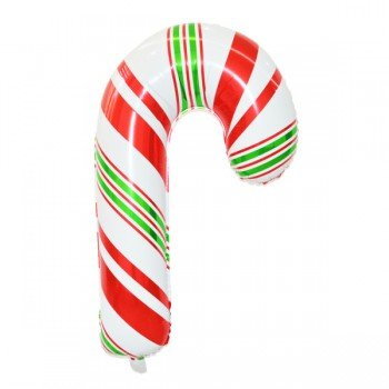 Candy Cane, Cukorka fólia lufi 78 cm Candy Cane, Cukorka fólia lufi 78 cm