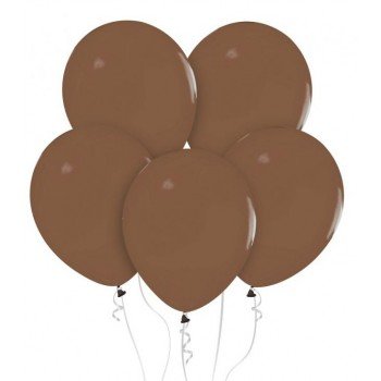 Chocolate, Barna léggömb, lufi 10 db-os 12 inch (30 cm) Chocolate, Barna léggömb, lufi 10 db-os 12 inch (30 cm)