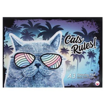 Cicás A/3 vázlatfüzet, rajzfüzet 20 lapos Cicás A/3 vázlatfüzet, rajzfüzet 20 lapos