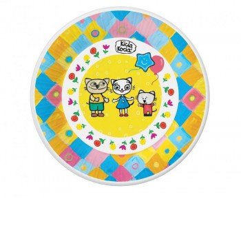 Cicás Kitty Kitten papírtányér 6 db-os 18 cm Cicás Kitty Kitten papírtányér 6 db-os 18 cm