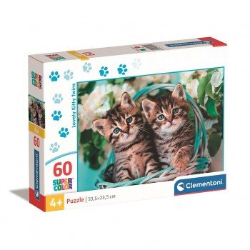 Cicás Lovely Twins 60 db-os puzzle Clementoni Cicás Lovely Twins 60 db-os puzzle Clementoni