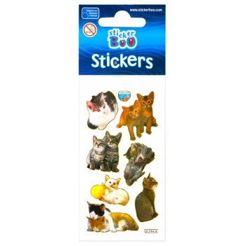 Cicás matrica arany díszítéssel Cicás matrica arany díszítéssel