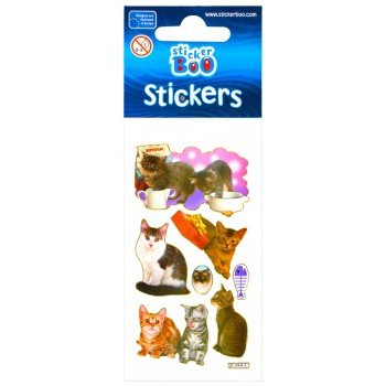 Cicás matrica arany díszítéssel Cicás matrica arany díszítéssel