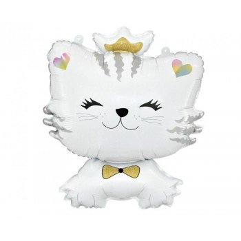 Cicás White fólia lufi 49 cm Cicás White fólia lufi 49 cm