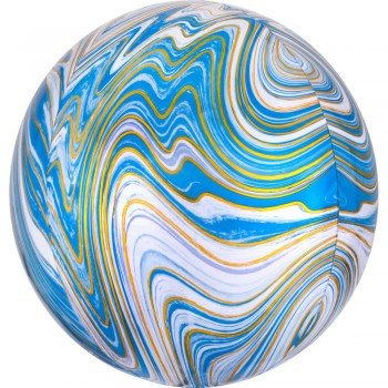 Colorful, Blue gömb fólia lufi 40 cm Colorful, Blue gömb fólia lufi 40 cm