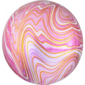Colorful, Pink gömb fólia lufi 40 cm Colorful, Pink gömb fólia lufi 40 cm