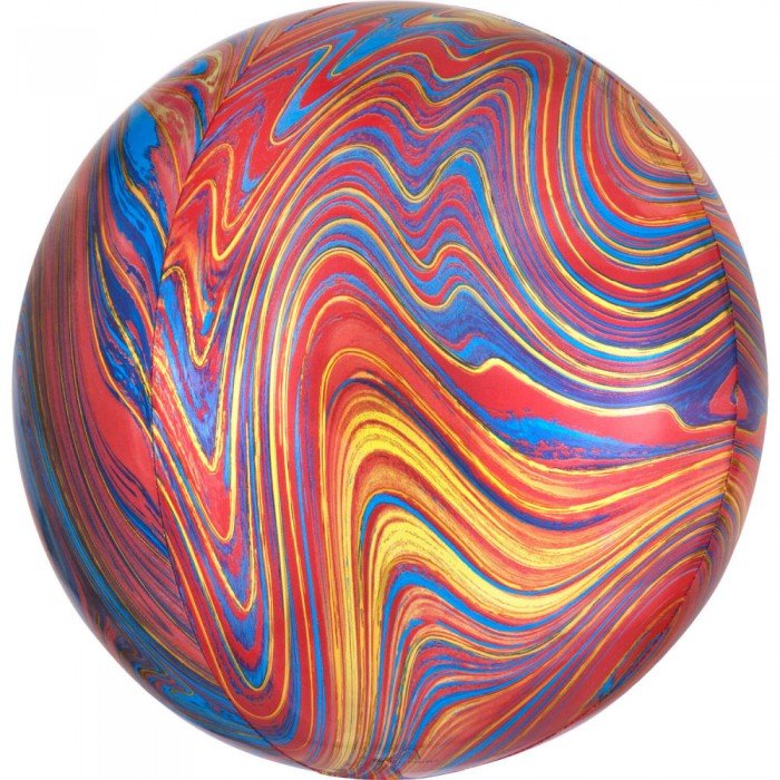 Colorful, Színes gömb fólia lufi 40 cm Colorful, Színes gömb fólia lufi 40 cm