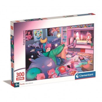 Csajos szoba Game Lovers 300 db-os puzzle Clementoni Csajos szoba Game Lovers 300 db-os puzzle Clementoni