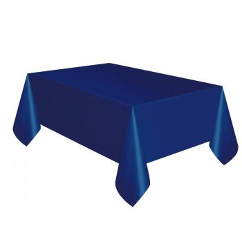 Dark Blue, Kék műanyag asztalterítő 137x274 cm Dark Blue, Kék műanyag asztalterítő 137x274 cm