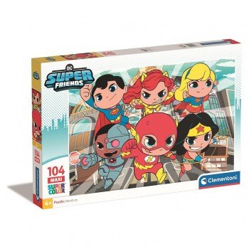 DC Super Hero Tiny 104 db-os maxi puzzle Clementoni DC Super Hero Tiny 104 db-os maxi puzzle Clementoni
