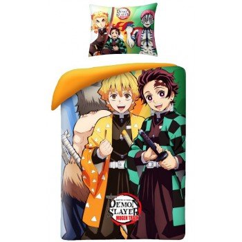 Demon Slayer Hunters ágyneműhuzat 140×200cm, 70×90 cm Demon Slayer Hunters ágyneműhuzat 140×200cm, 70×90 cm