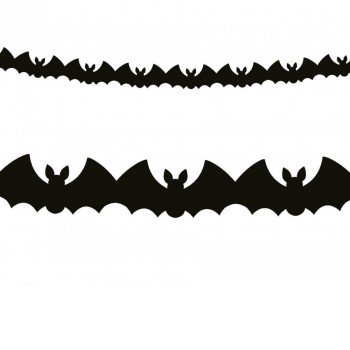 Bat, Denevér papír girland 300 cm Bat, Denevér papír girland 300 cm