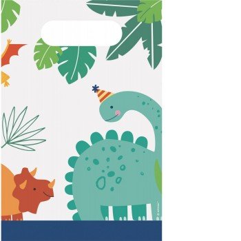 Dinoszaurusz ajándéktasak 8 db-os Dinoszaurusz ajándéktasak 8 db-os