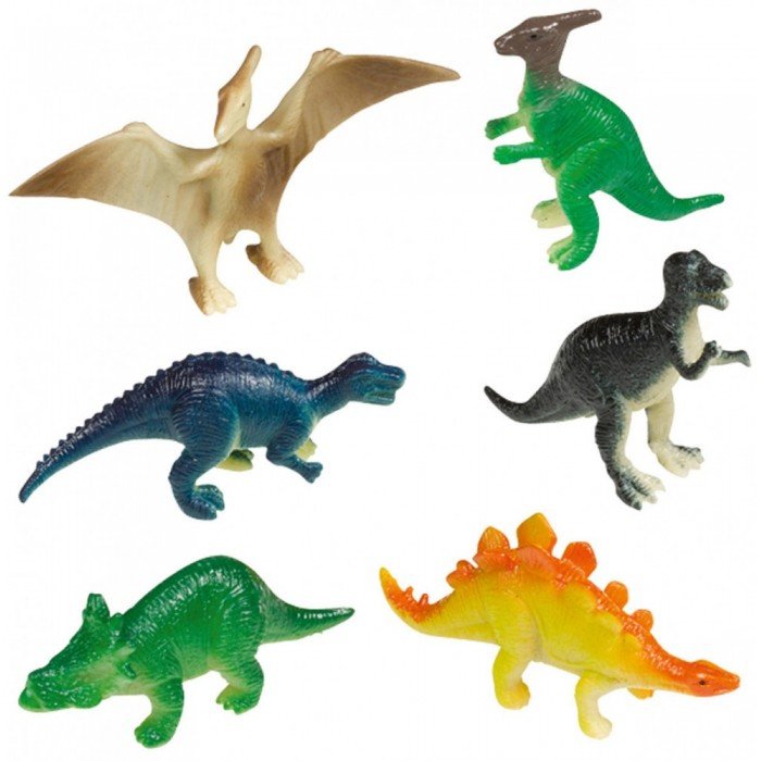 Dinoszaurusz műanyag figurák 8-as szett