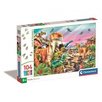 Dinoszaurusz Land 104 db-os puzzle Clementoni Dinoszaurusz Land 104 db-os puzzle Clementoni