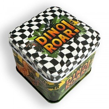 Dinoszaurusz Roar mini fém doboz 7,5 cm Dinoszaurusz Roar mini fém doboz 7,5 cm