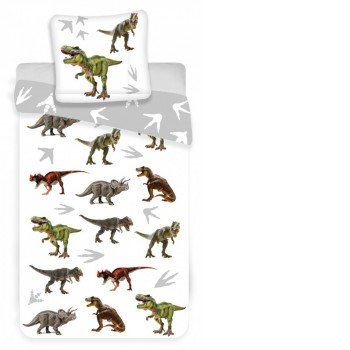Dinoszaurusz ágyneműhuzat 150×210cm, 50×60 cm Dinoszaurusz ágyneműhuzat 150×210cm, 50×60 cm