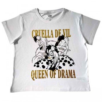 Disney 101 kiskutya, Cruella női rövid póló, felső L Disney 101 kiskutya, Cruella női rövid póló, felső L