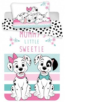 Disney 101 Kiskutya Gyerek ágyneműhuzat 100×135cm, 40×60 cm Disney 101 Kiskutya Gyerek ágyneműhuzat 100×135cm, 40×60 cm